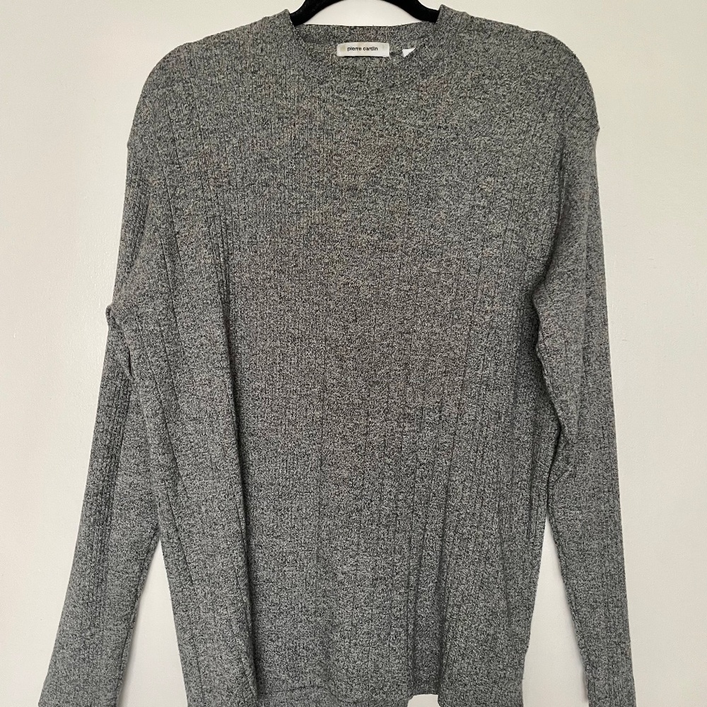 Vintage Pierre Cardin Men’s Long Sleeve Pull Over Knit Sweater